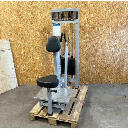 Baksida axlar 80 kg, Nordic Gym 130SE