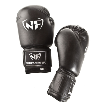 Boxhandske NF Basic Black Leather